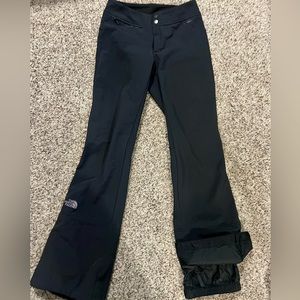Women’s North Face Slim Fit Fleece Lined Soft Shell Snow Pant